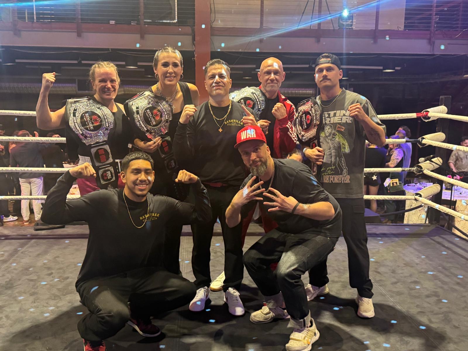 Rumble champions at Nashville Boxing Club